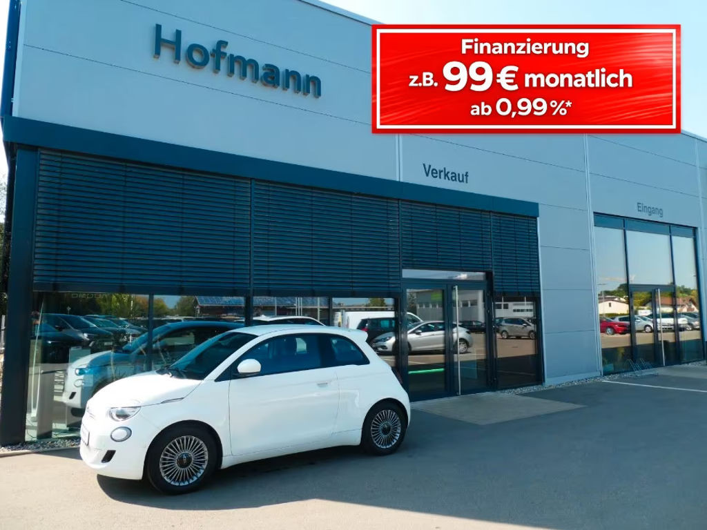 Fiat 500e 500 e Basis, Klima, SHZ, Kamera, ab 0,99 %
