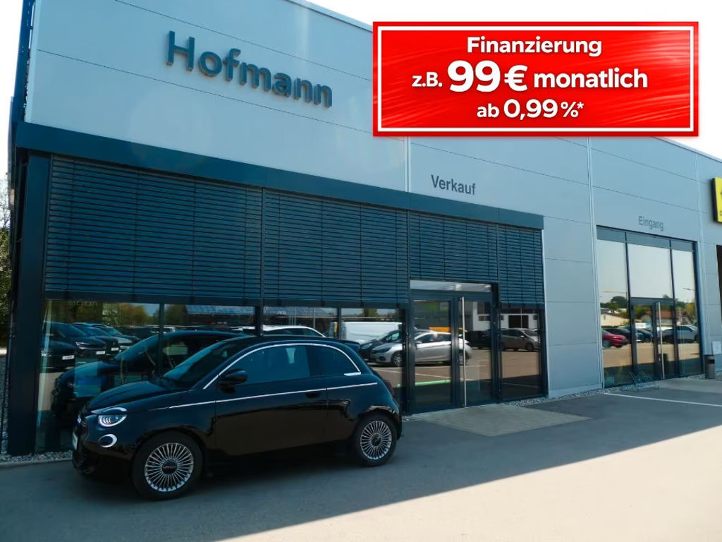 Fiat 500e 500 e Basis, Klima, SHZ, Kamera, ab 0,99 %
