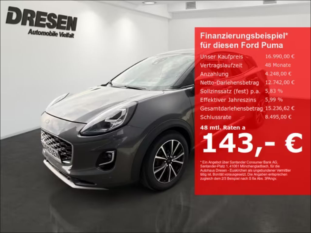Ford Puma EcoBoost Titanium
