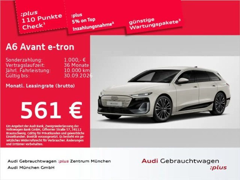 Audi A6 e-tron Quattro S-Line