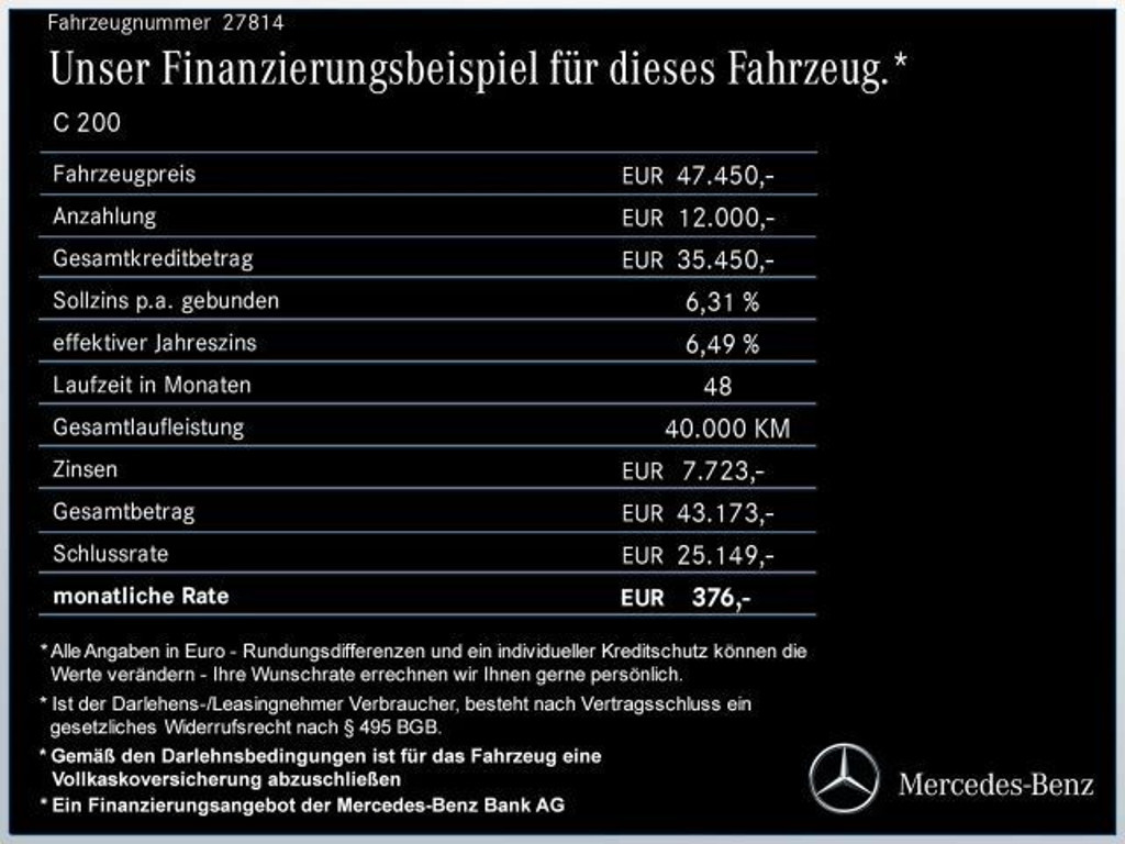 Mercedes-Benz C-Klasse