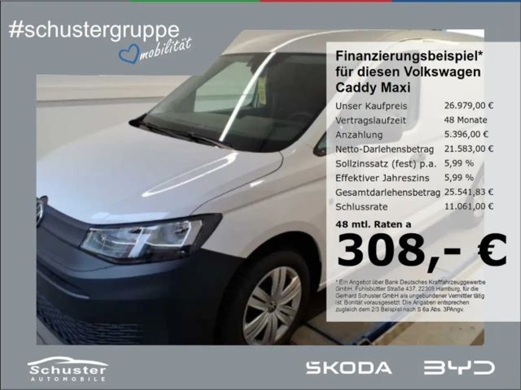 Volkswagen Caddy Kasten TDI*Tempo digCockp SHZ VKZ-Erk