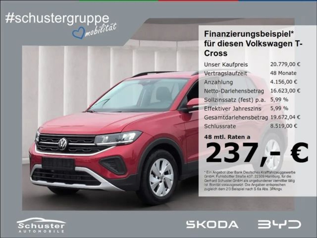 Volkswagen T-Cross Life 1.0 TSI