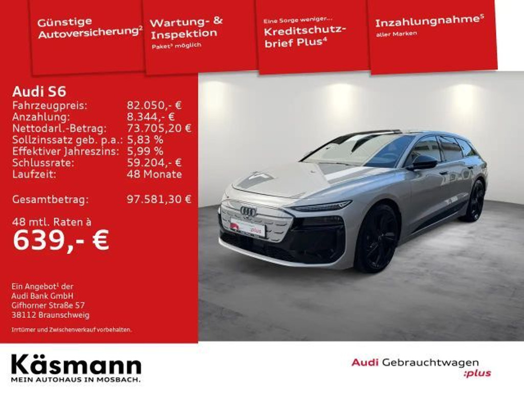Audi S6 e-tron