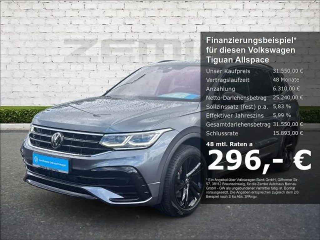 Volkswagen Tiguan 4Motion Allspace R-Line 2.0 TSI