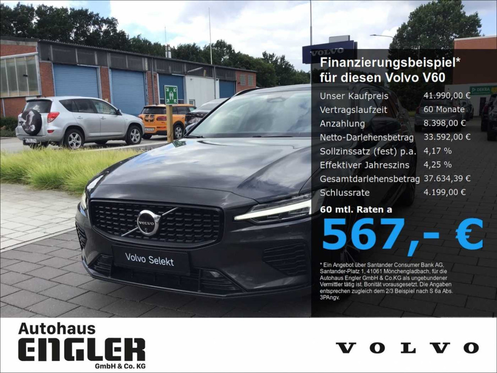 Volvo V60 AWD T8 Recharge Ultimate Dark