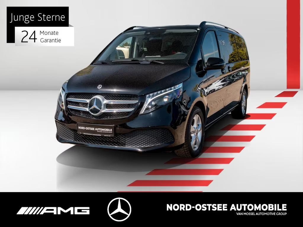 Mercedes-Benz V-Klasse V 300 MBUX AHK LED 2x SCHIEBETÜR KAMERA TEMPOMAT