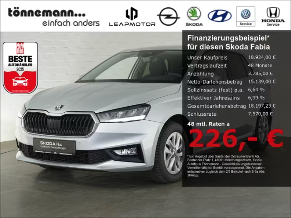 Skoda Fabia Selection