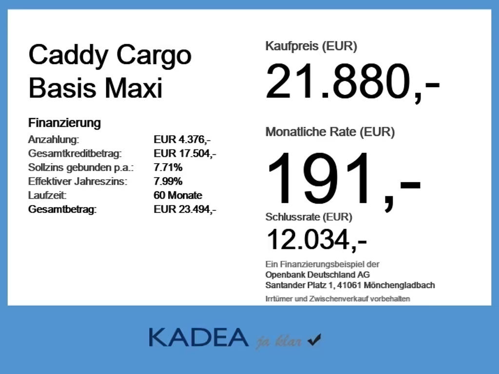 Volkswagen Caddy