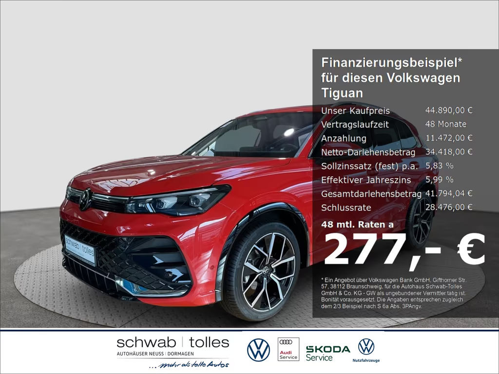 Volkswagen Tiguan DSG R-Line 1.5 eTSI