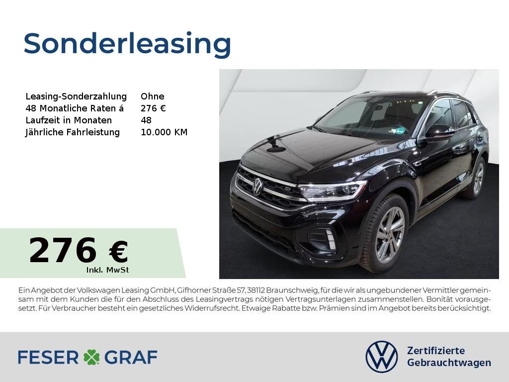 Volkswagen T-Roc DSG R-Line 1.5 TSI
