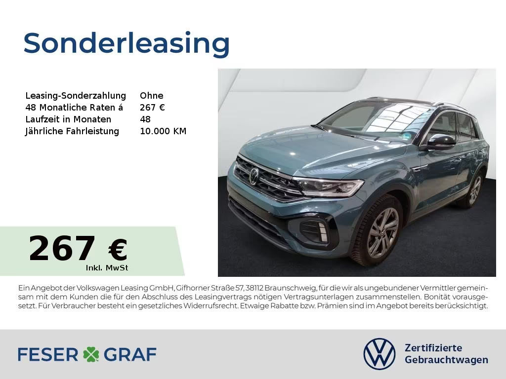 Volkswagen T-Roc DSG R-Line 1.5 TSI