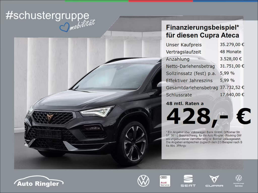 Cupra Ateca 2.0 TSI DSG