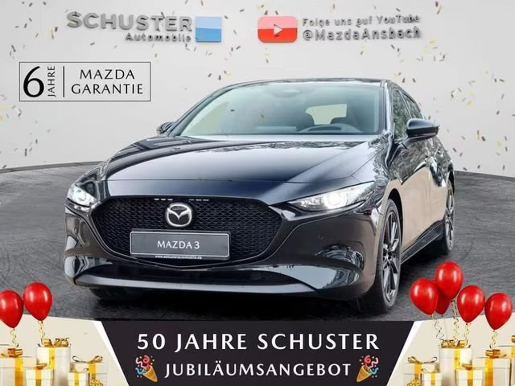 Mazda 3 Excusive-Line 2,0l Matrix-LED/BOSE/360°/Head-u