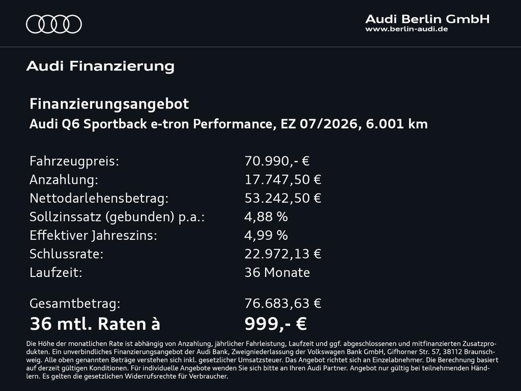 Audi Q6 e-tron