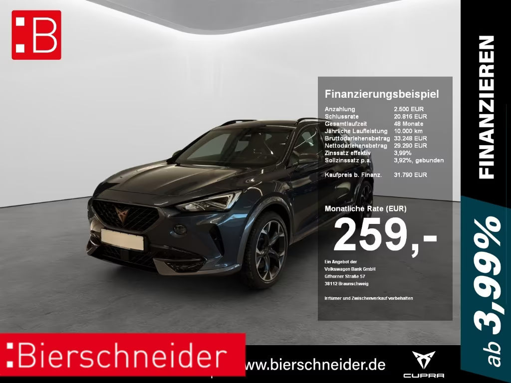 Cupra Formentor 4Drive 2.0 TSI DSG VZ
