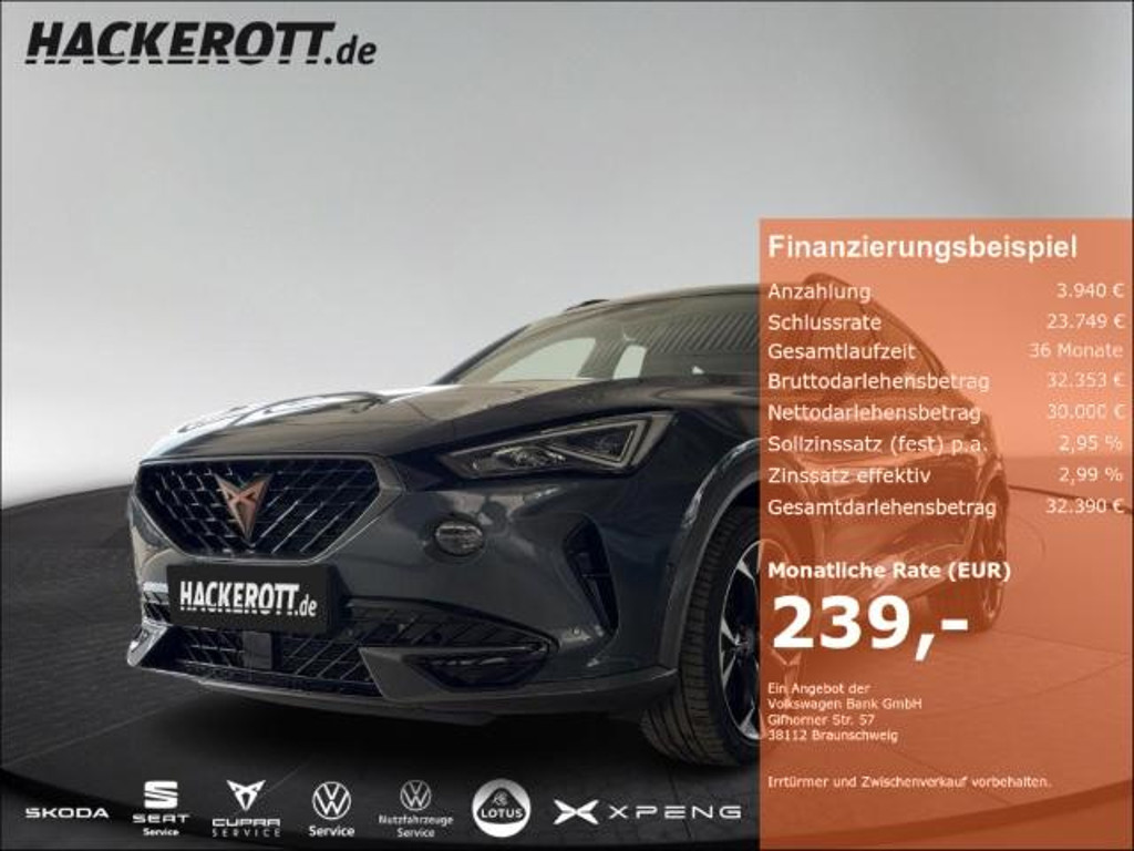 Cupra Formentor 4Drive 2.0 TSI VZ