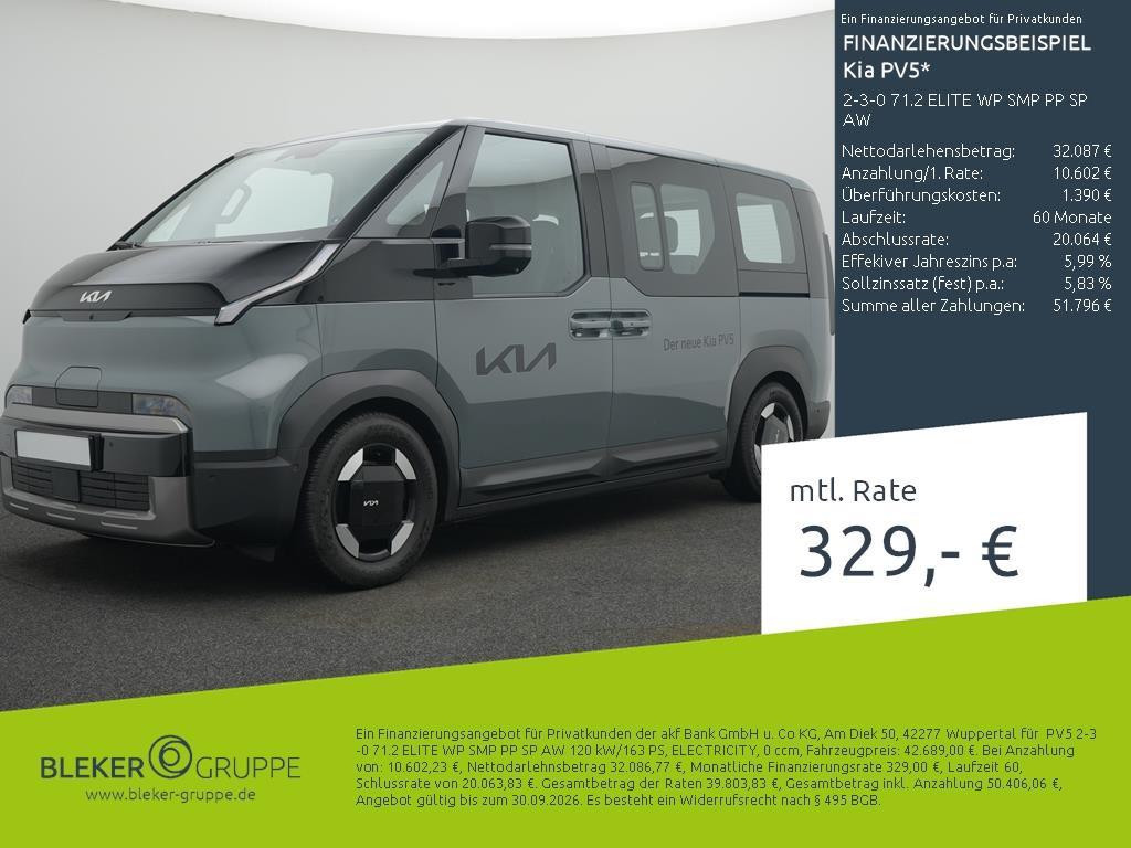 Kia PV5 Passenger 71 kWh