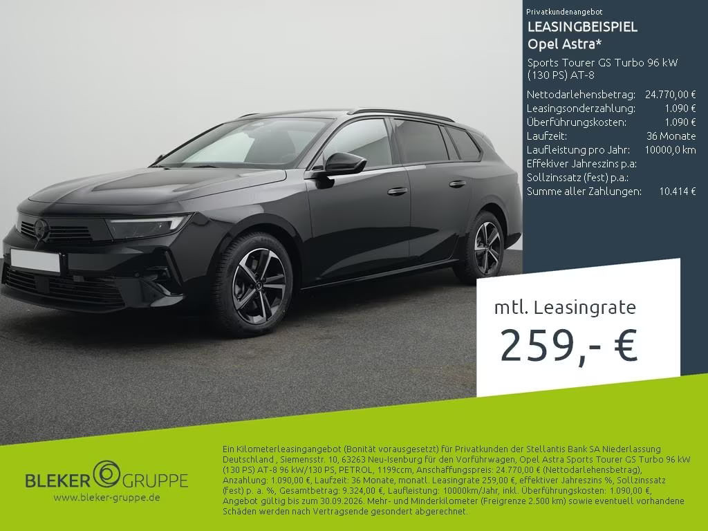 Opel Astra Sports Tourer Grand Sport Turbo GS-Line
