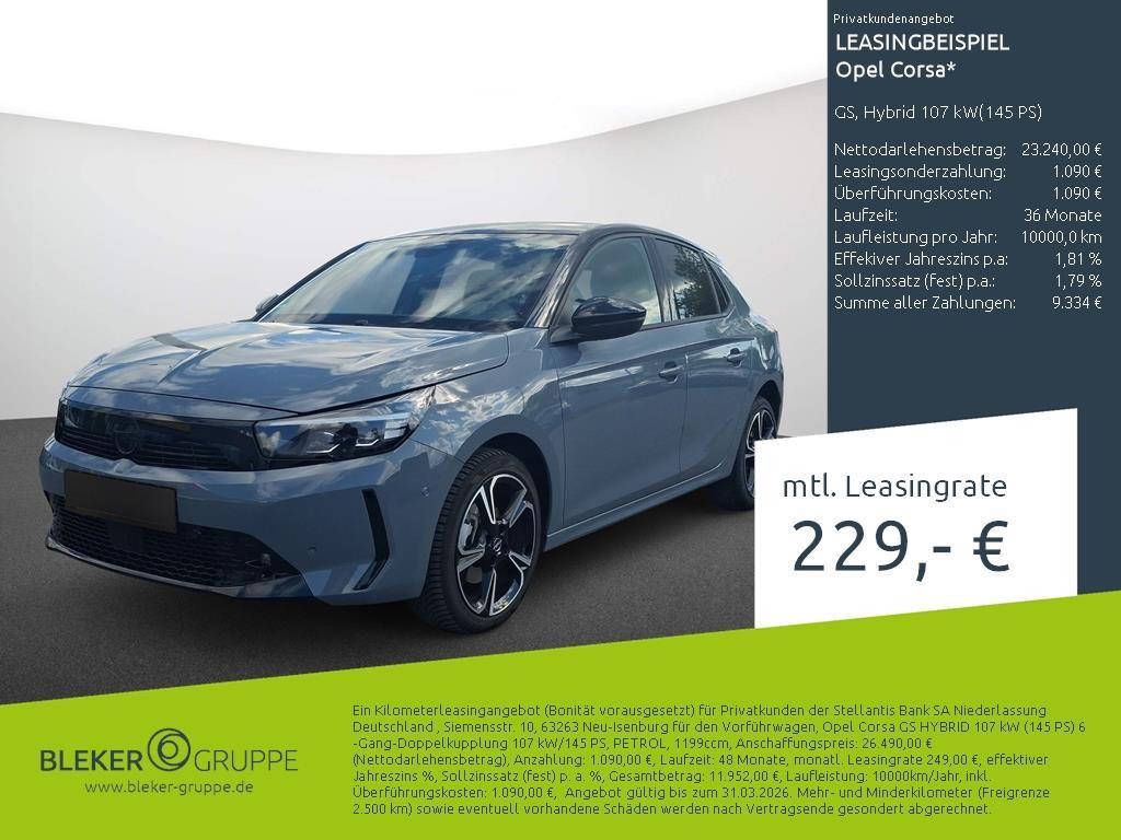 Opel Corsa Grand Sport Hybrid GS-Line