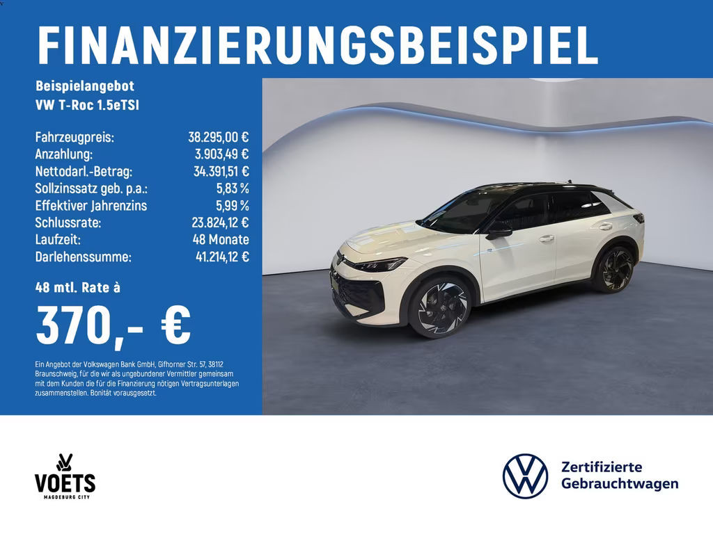 Volkswagen T-Roc R-Line IQ.Drive 1.5 eTSI