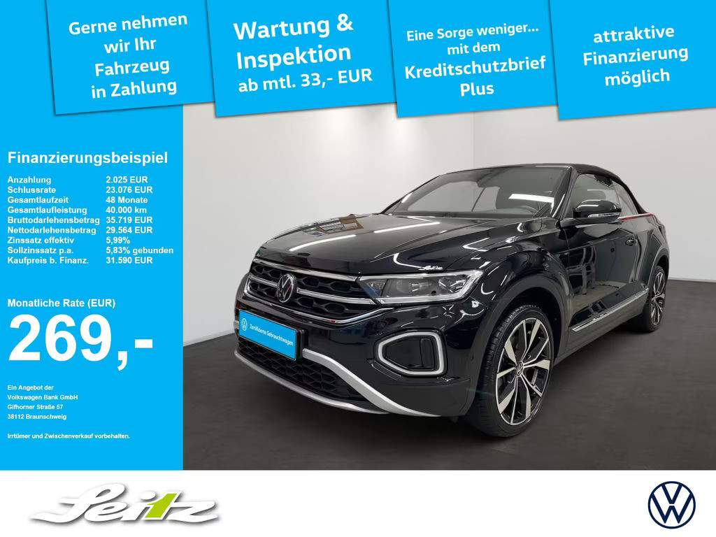 Volkswagen T-Roc Style Cabriolet 1.5 TSI