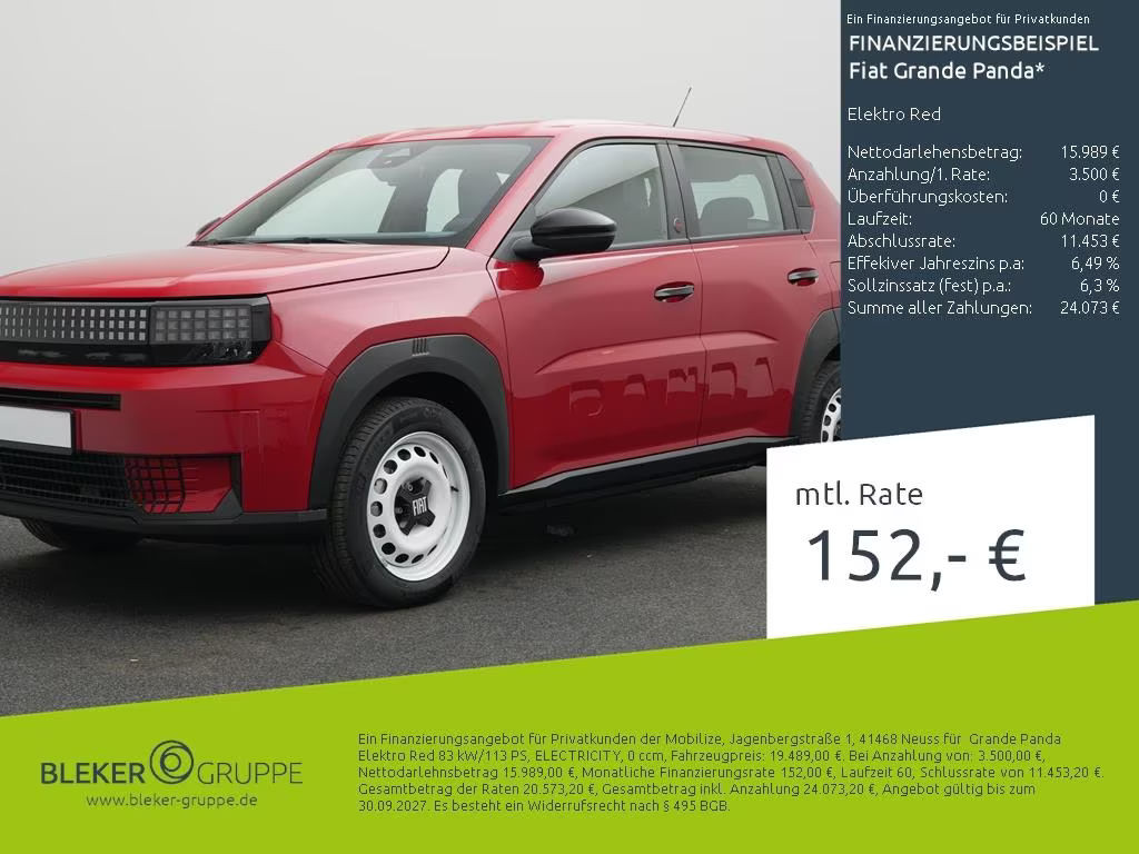 Fiat Grande Panda RED E