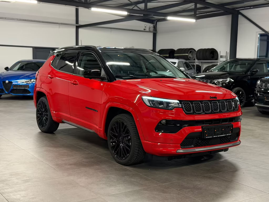 Jeep Compass S 360°+LED+MEMO+SITZ.KLIM+ALPIN+EL.HECK+
