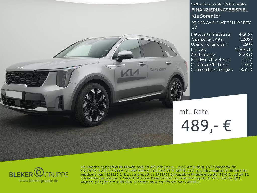 Kia Sorento Vierwielaandrijving 7-zitter