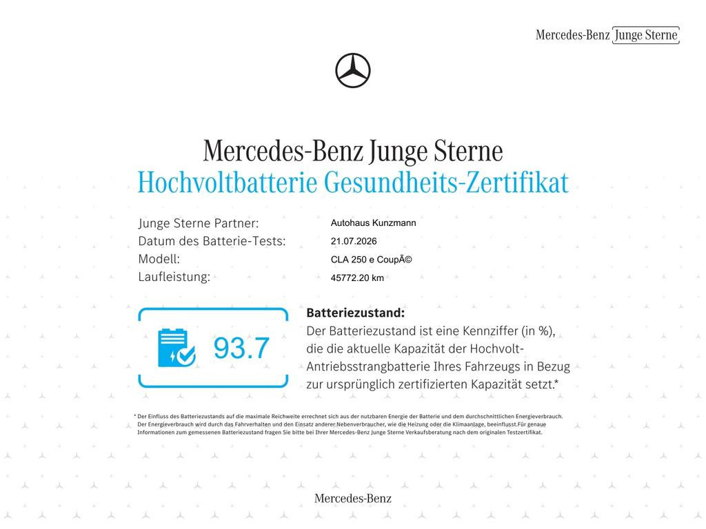 Mercedes-Benz CLA-Klasse