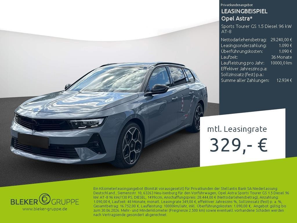 Opel Astra Sports Tourer Grand Sport 1.5 Turbo GS-Line