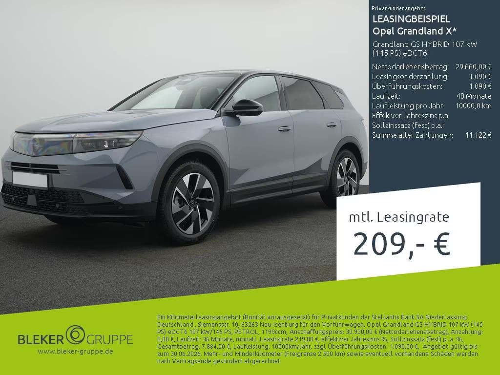 Opel Grandland X GS-Line