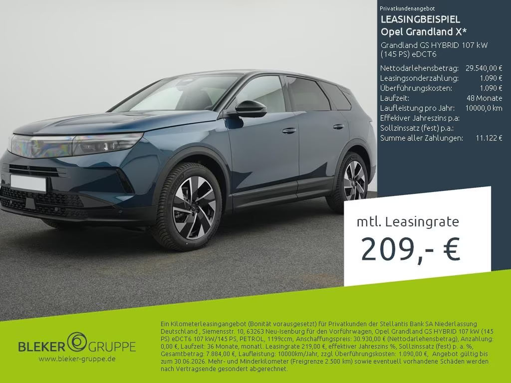 Opel Grandland X GS-Line