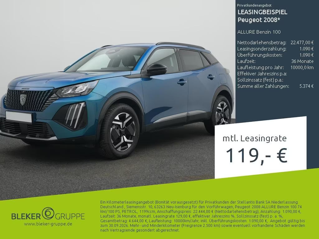 Peugeot 2008 Allure Pack