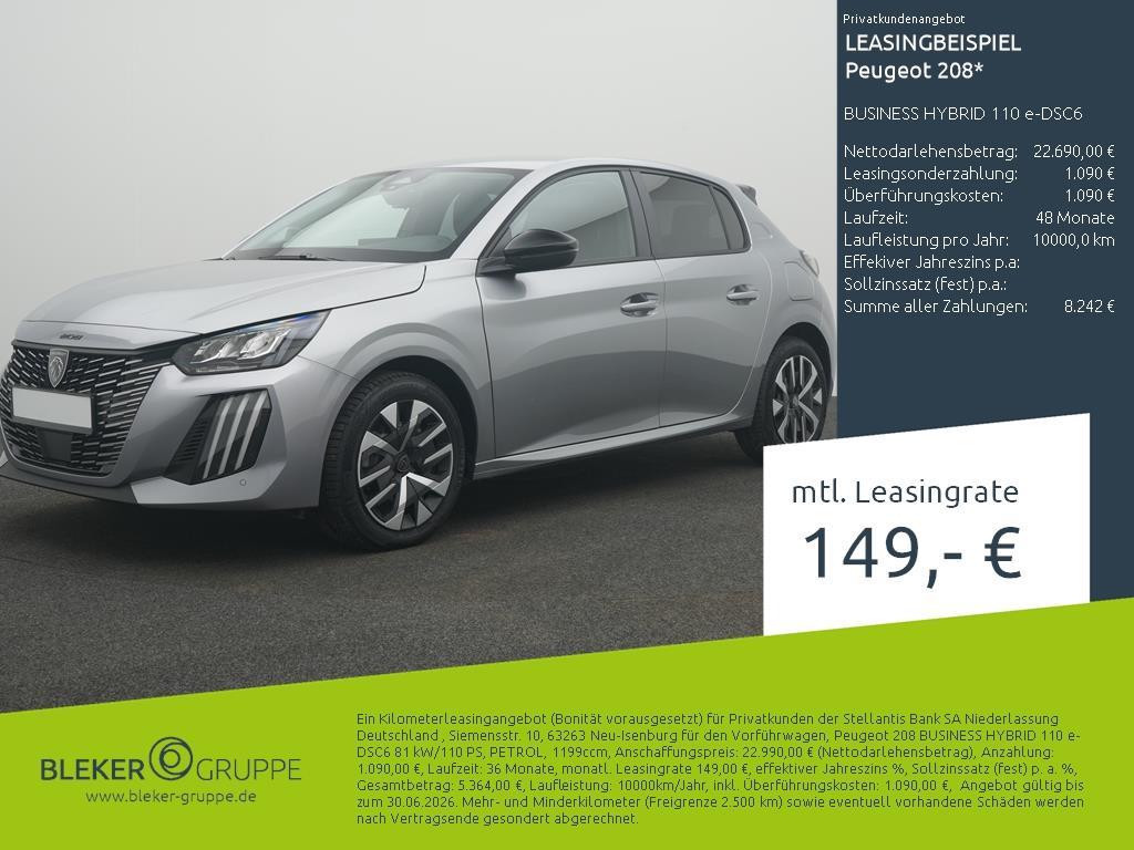 Peugeot e-208 Executive Hybrid
