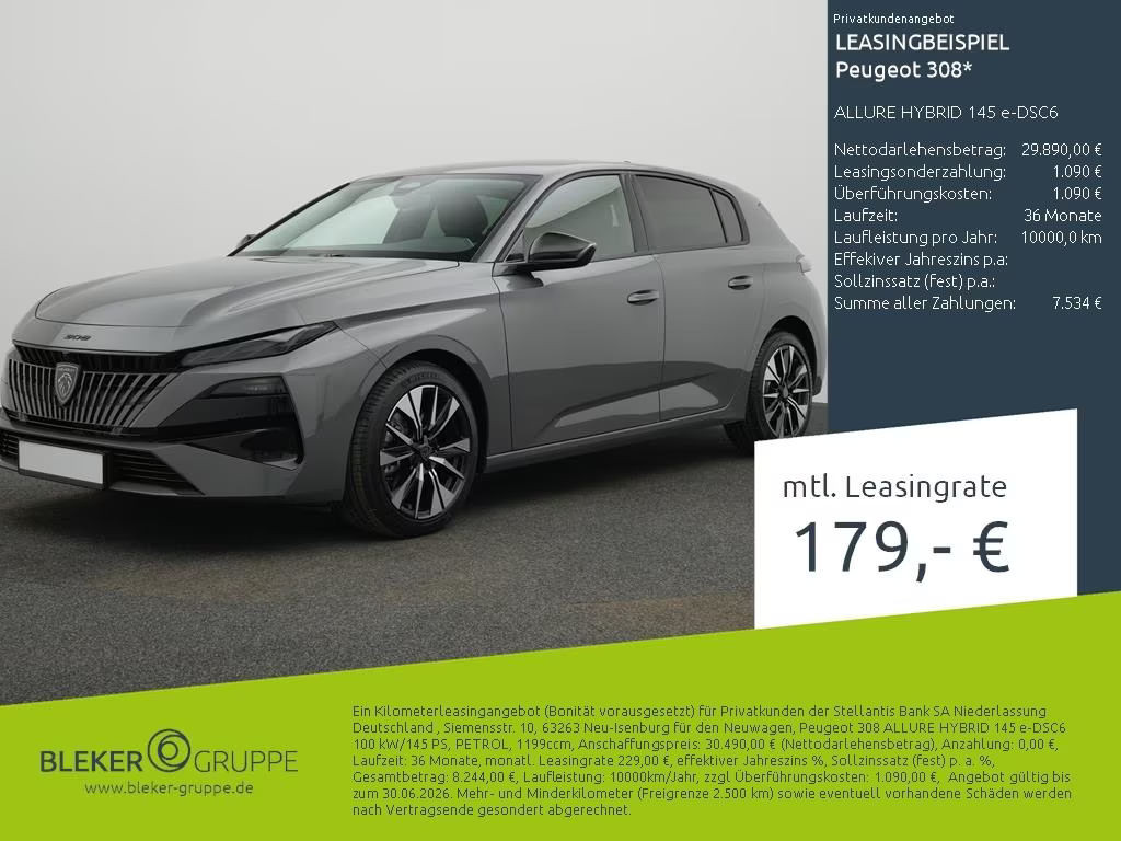 Peugeot 308 Allure Pack Hybrid