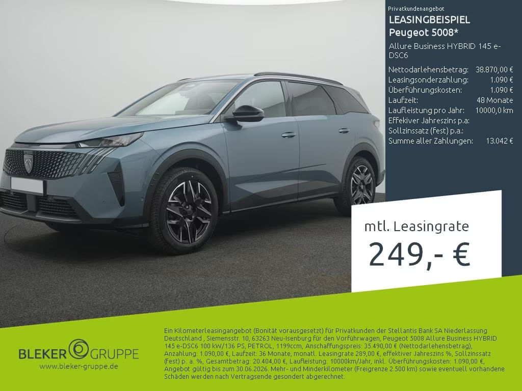Peugeot 5008 Allure Pack Executive Hybrid