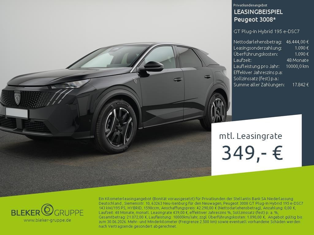 Peugeot 3008 GT-Line Hybrid