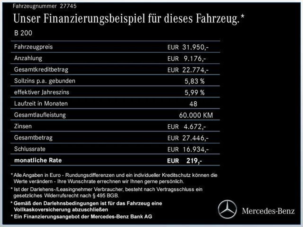 Mercedes-Benz B-Klasse