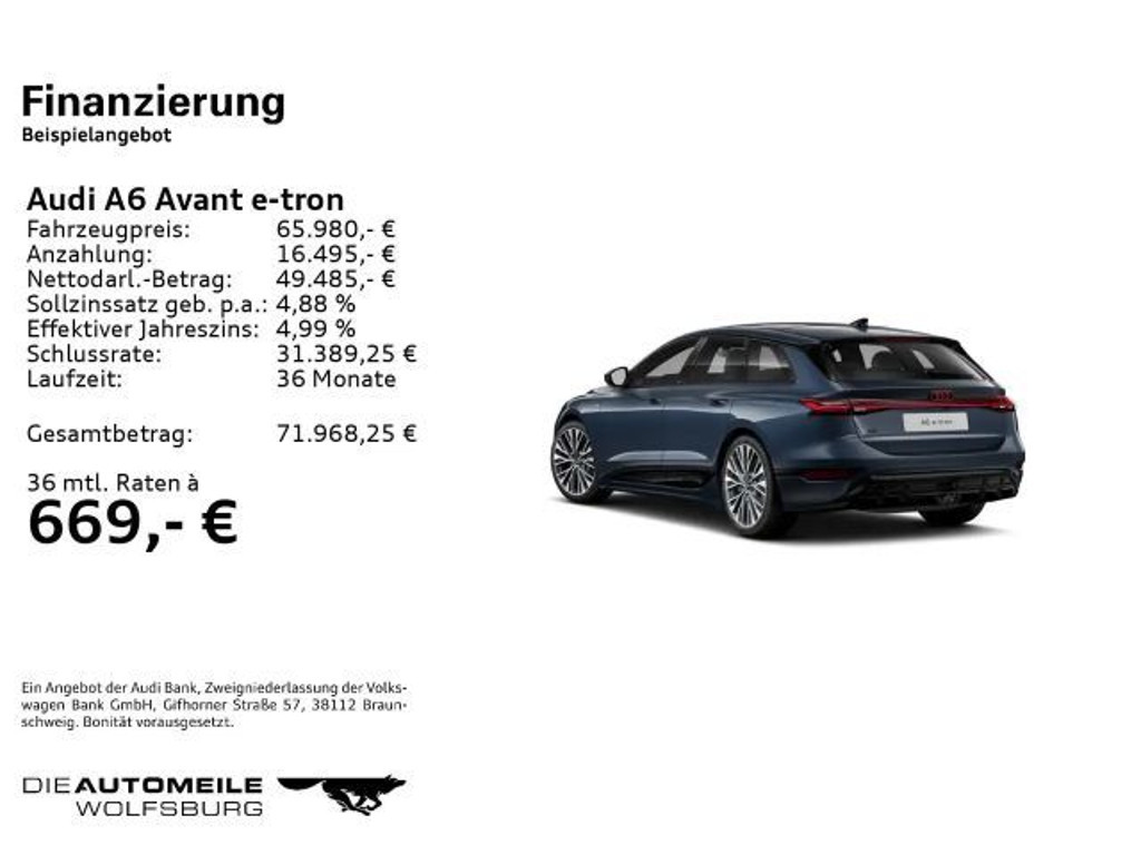 Audi A6 e-tron