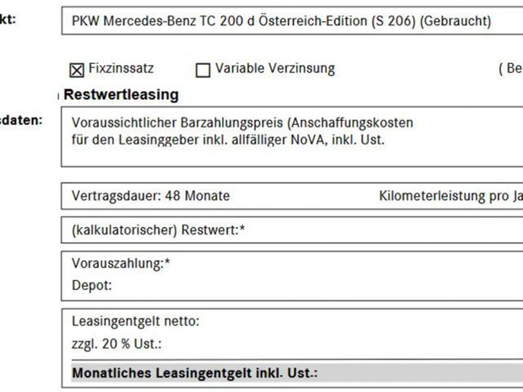Mercedes-Benz C-Klasse