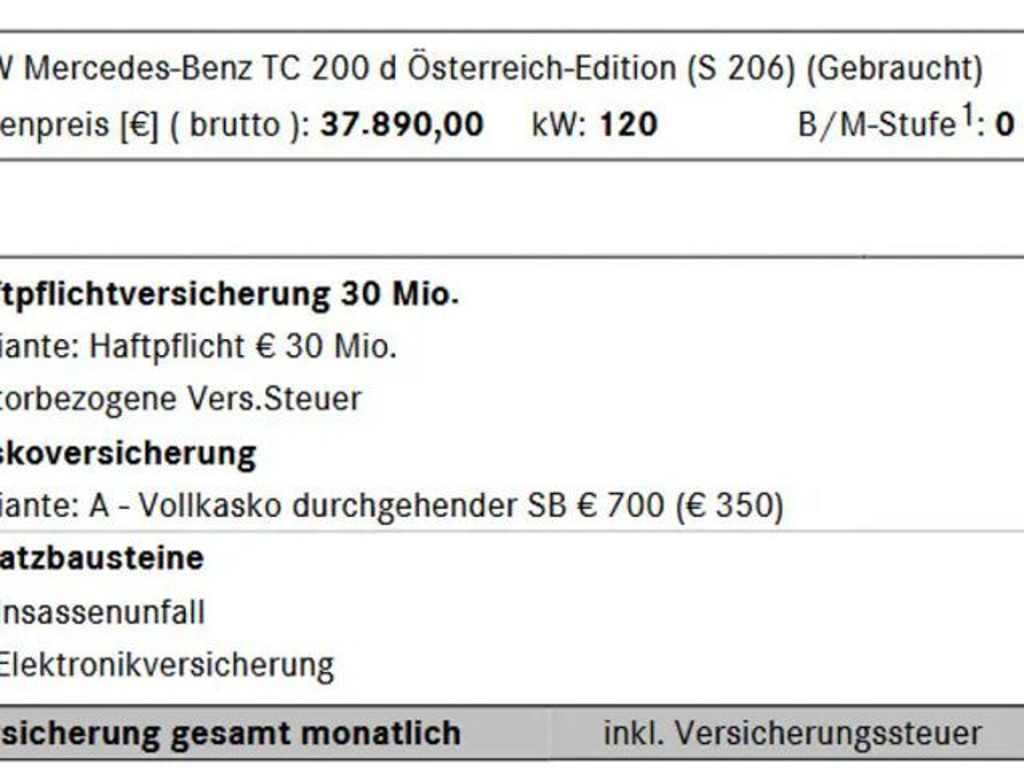 Mercedes-Benz C-Klasse