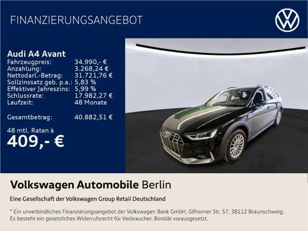 Audi A4 allroad Quattro 2.0 TDI