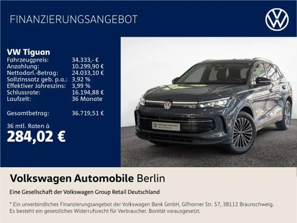 Volkswagen Tiguan IQ.Drive 1.5 eTSI