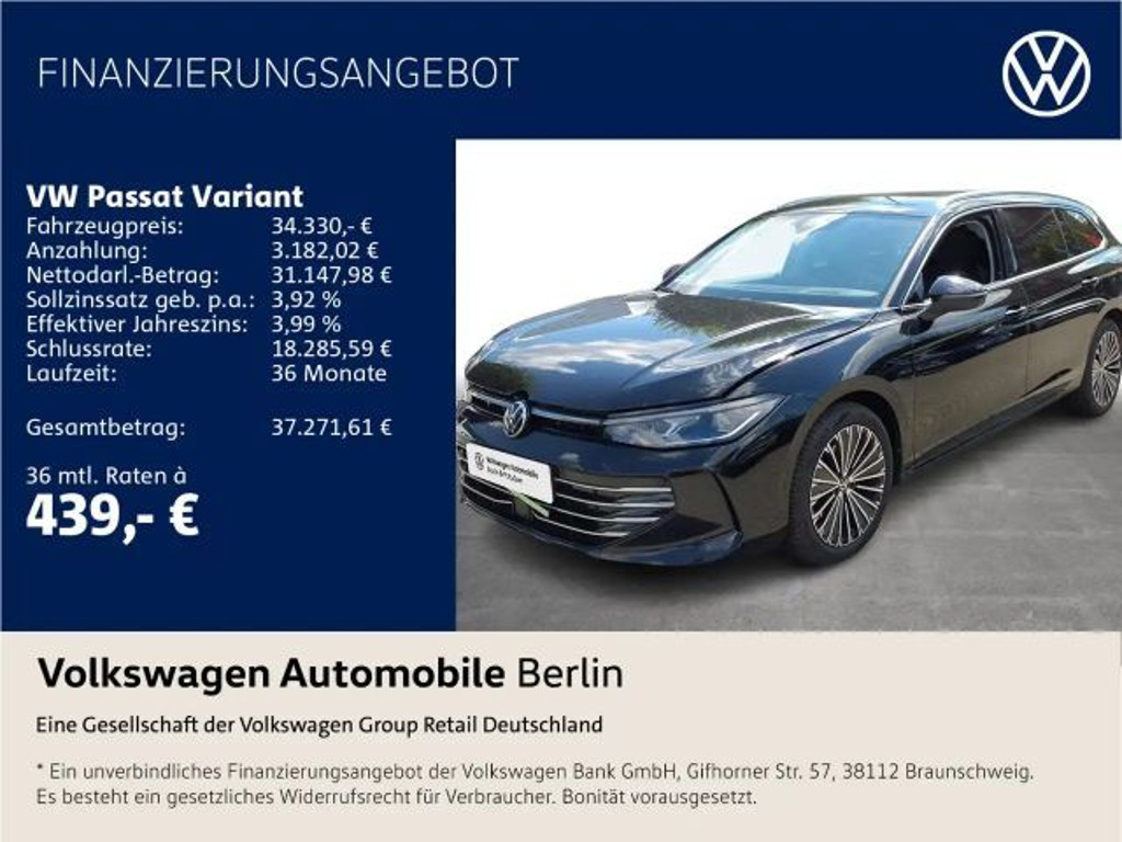 Volkswagen Passat Variant 2.0 TDI Elegance Elegance