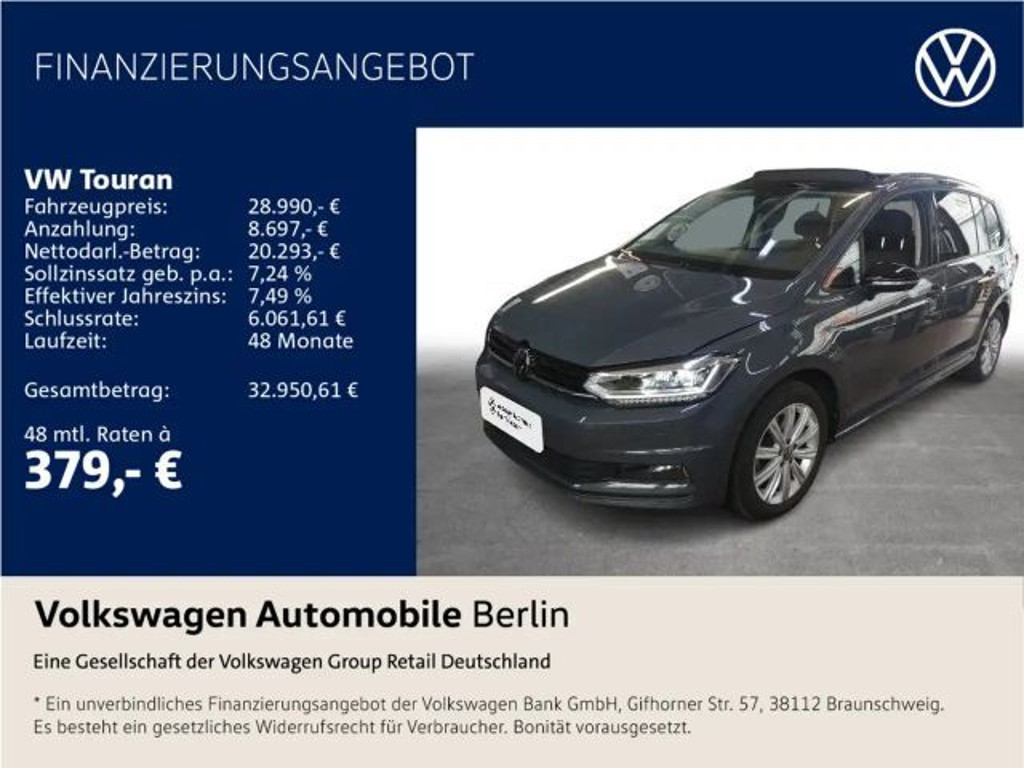 Volkswagen Touran Highline 1.5 TSI