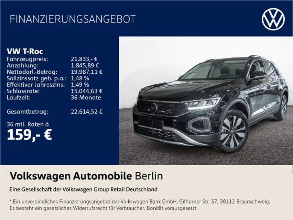 Volkswagen T-Roc 1.0 TSI