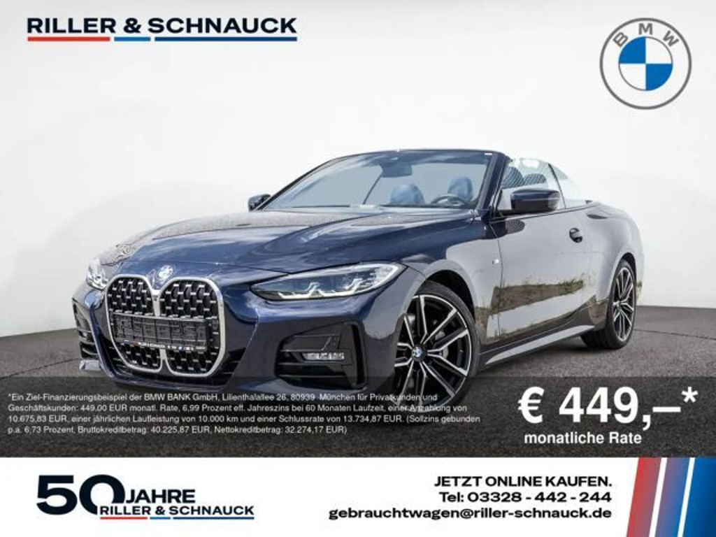 BMW 4 Serie 430 M-Sport xDrive Cabrio 430i