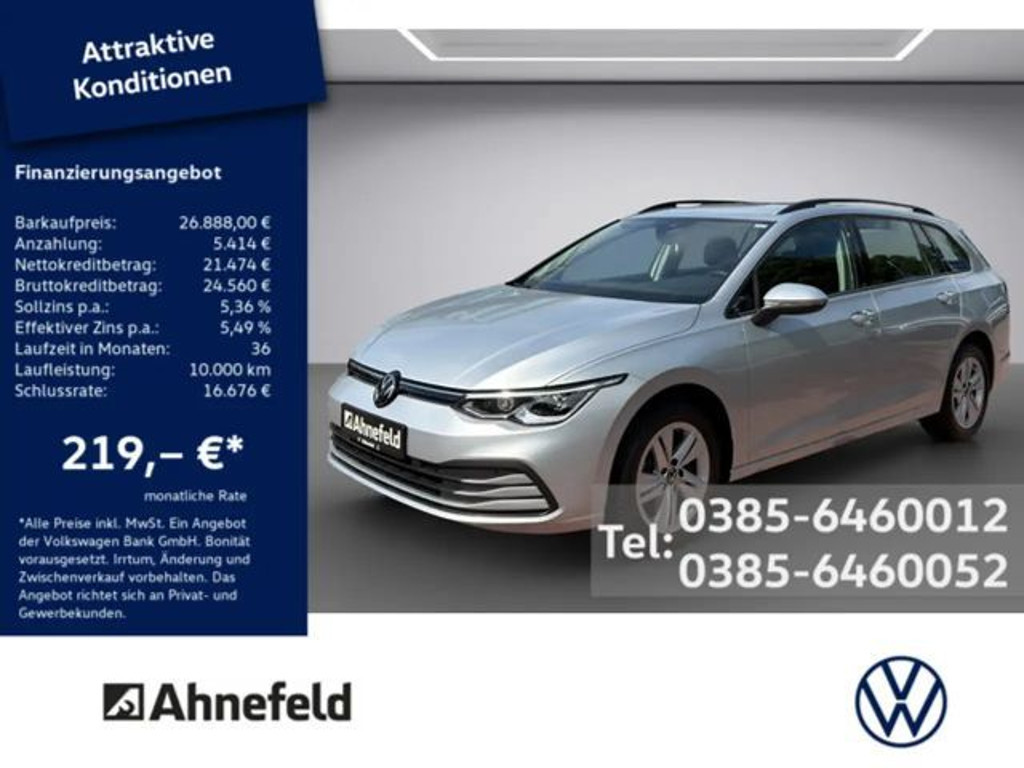 Volkswagen Golf DSG Life Variant Golf VIII 2.0 TDI