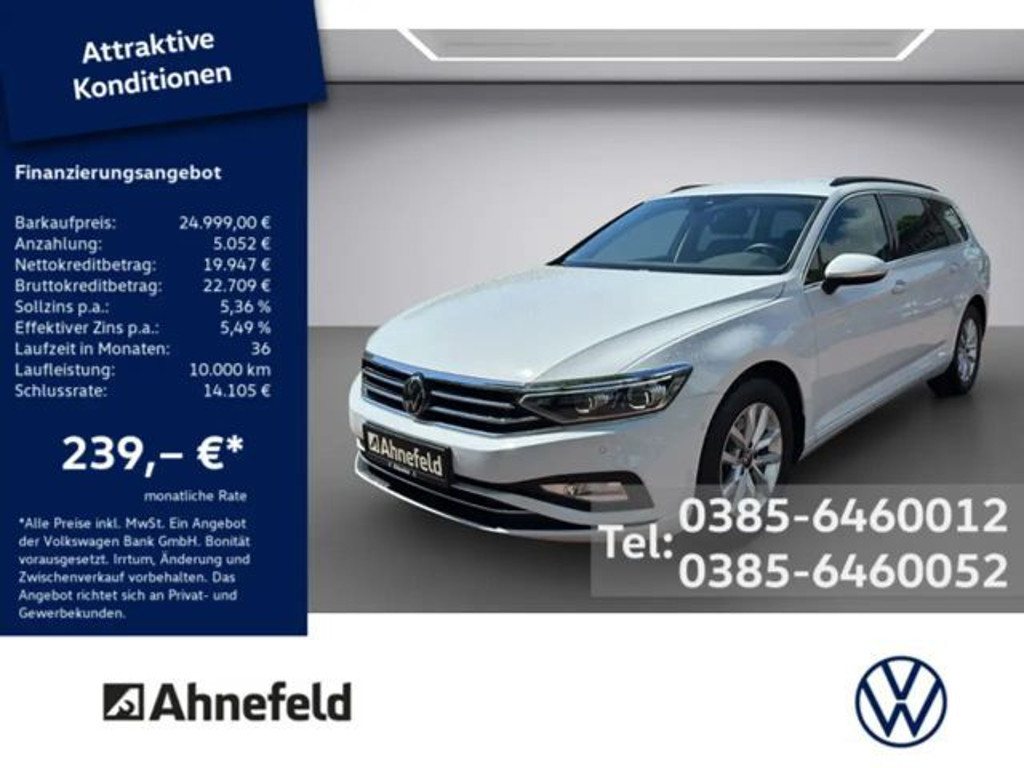 Volkswagen Passat Business DSG Variant 2.0 TDI